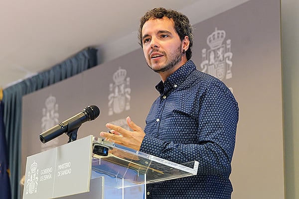 Pedro Gullón, director general de Salud Pública y Equidad en Salud del Ministerio de Sanidad.