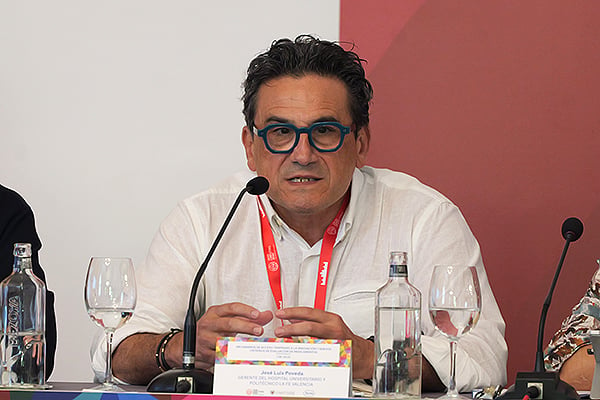 José Luis Poveda, gerente Hospital Universitario y Politécnico La Fe Valencia.