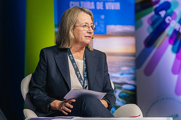 Isabel Martín, presidenta del Comité Organizador.