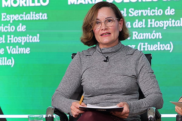 María Dolores Santos, jefa del Servicio de Farmacia del Hospital Juan Ramón Jiménez (Huelva).