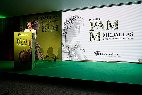 Raquel Martínez en su discurso.