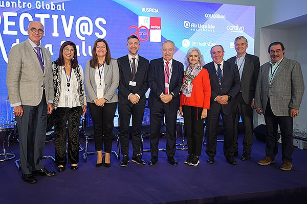 Equipo del Sedisa que ha acudido al XVI Encuentro Global de Directiv@s de la Salud.