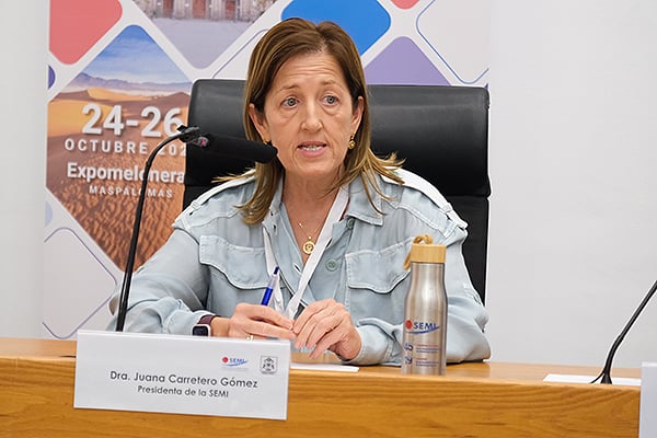 Juana Carretero, presidenta de la SEMI.