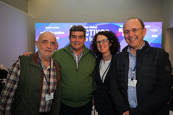 Alfonso Márquez, director de Gestión del Hospital de Cuenca; Cesareo Peco, director gerente de la Gerencia de Atención Integrada de Puertollano del ervicio de Salud de Castilla La-Mancha (Sescam); Begoña Fernández, directora de ontinuidad asistencial y calidad del Servicio de Salud de Castilla La-Mancha (Sescam); José Antonio Ballesteros, gerente del Área Integrada de Cuenca del Servicio de Salud de Castilla La-Mancha (Sescam).