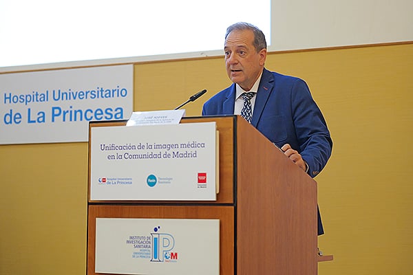 José Nieves, consejero delegado de la Agencia de Contratación Sanitaria de la Comunidad de Madrid.