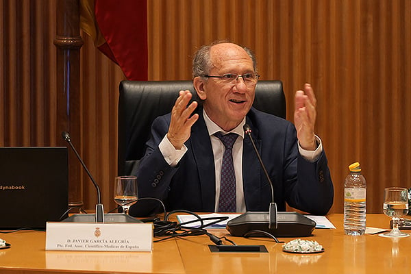 Javier García Alegría, presidente de la Federación de Asociaciones Científico Médicas de España (Facme).