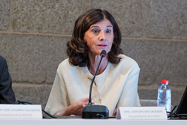 Concepción Cruzado, vicepresidenta de la AEEC.