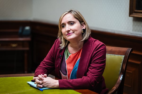 Alda Recas, portavoz de Sumar en la Comisión de Sanidad del Congreso de los Diputados.