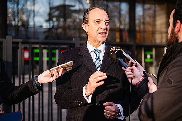 José Luis Bancalero, consejero de Sanidad de Aragón.