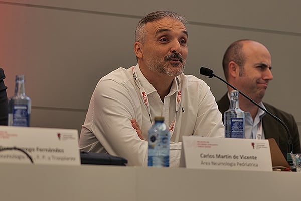 Carlos Martín,coordinador del Área de Neumología Pediátrica.