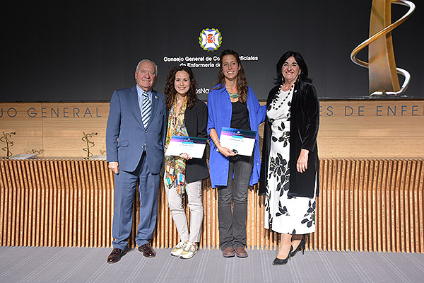 Florentino Pérez Raya, Lola Vera, María Escobar y Raquel Rodríguez.