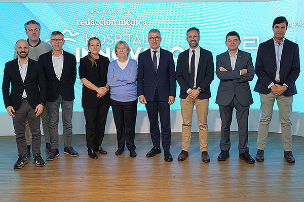 Foto de familia del Complejo Hospitalario de A Coruña.