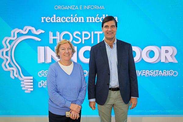  Teresa Martinez Ramonde, jefa de servicio de Endocrinologia del Complejo Hospitalario de A Coruña; y Javier Aguirrezabalaga, jefe de Servicio de Cirugía General y Digestiva del Complejo Hospitalario de A Coruña.