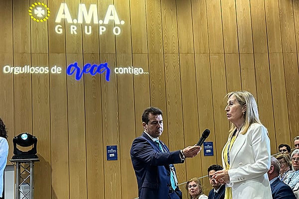 Ana Pastor, momento del nombramiento como consejera de AMA.