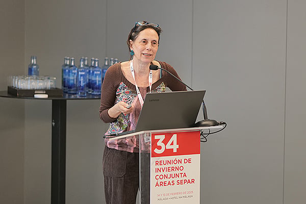 María Ángeles Villar, neumóloga pediátrica en el Hospital Universitario Basurto en Bilbao.