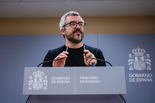 Javier Padilla, secretario de Estado del Ministerio de Sanidad.