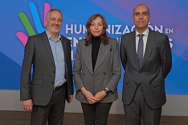 Carlos Lorenzi, Celia García y Ricardo López.