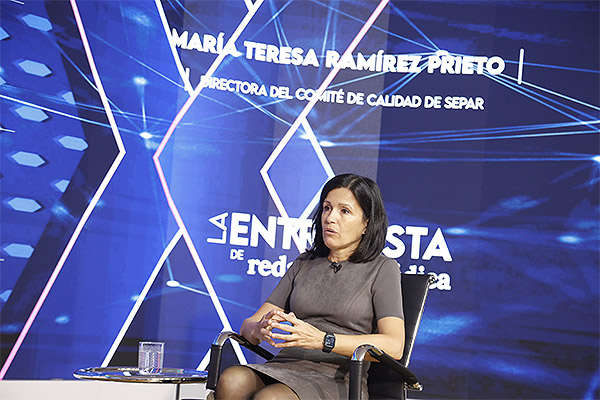 María Teresa Ramírez, La directora del Comité de Calidad de Separ ha explicado las desigualdades entre los distintos Servicios de Neumología.