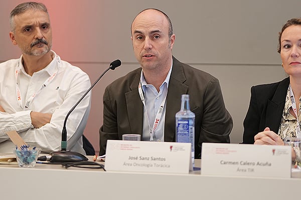 José Sanz, coordinador del Área de Oncología Torácica.