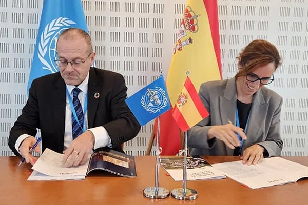 Mónica García, ministra de Sanidad, sella su ingreso en el Comité Ejecutivo de la OMS.