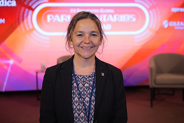 Sara Jaurrieta, portavoz del PSC en la Comisión de Salud del Parlamento catalán.