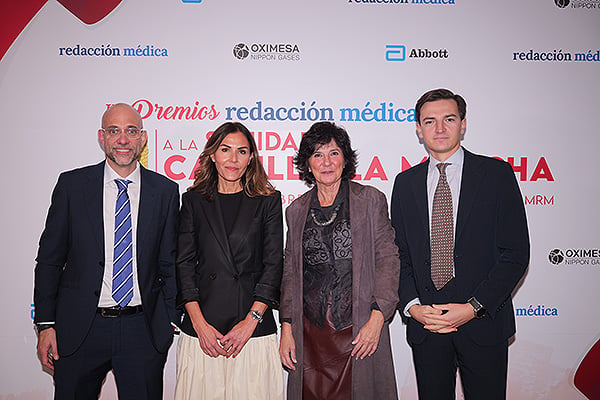 Pablo Silvestre, María Concepción Sánchez, Marta Arteta e Ignacio Piedrola