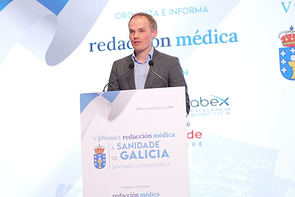 Michael Thomas, director General de la División de Gases Medicinales de Air Liquide Healthcare.