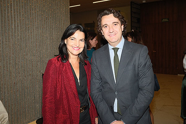 Mayda López-Belmonte, ex vicepresidenta de la FTYS; y Pablo Crespo.