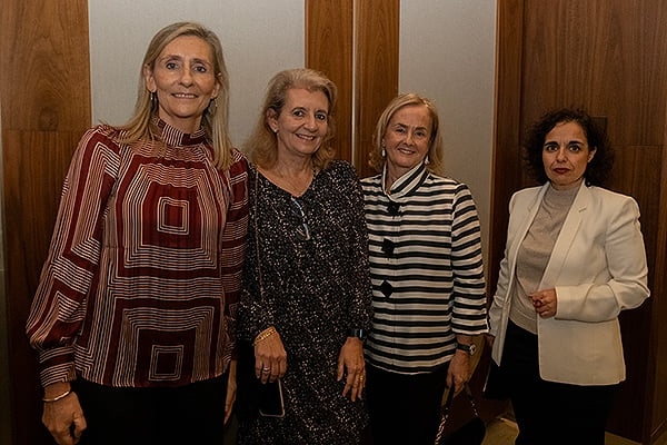 Carmen Aláez, María Aláez, directora Tecnica y de Calidad; Margarita Alfonsel, y Concha Toribio, del Dpto. Análisis y Estudios de Fenin.