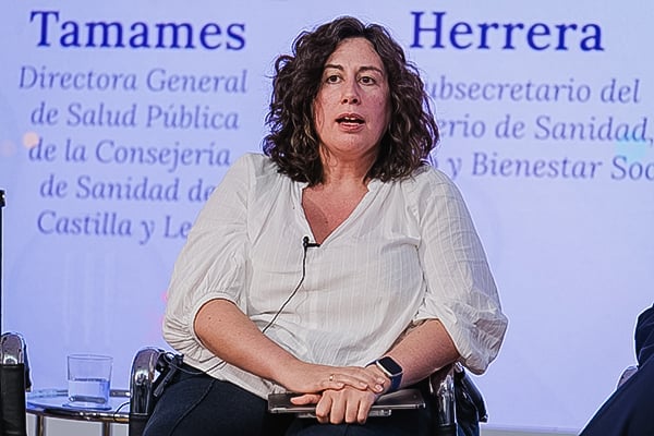 Sonia Tamames, directora general de Salud Pública de la Consejería de Sanidad de Castilla y León.