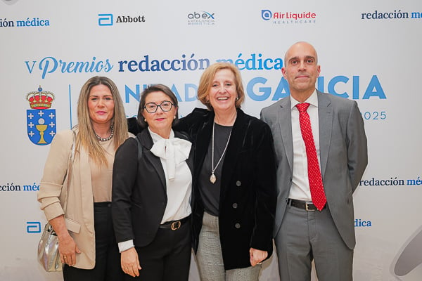 Isabel Botana, Carmen López, Pilar Rodríguez y Ricardo López.