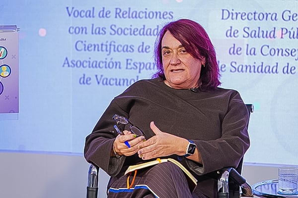 Victoria Nartallo, vocal de Relaciones con las Sociedades Científicas de la Asociación Española de Vacunología.