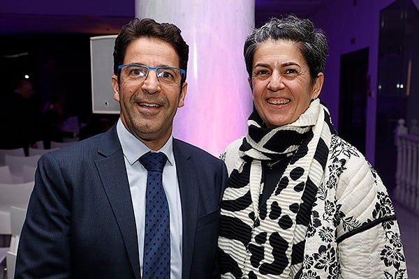 Sergio García, director general de Linde Médica; y María Antonia Rodríguez, comercial de área de Linde Médica.