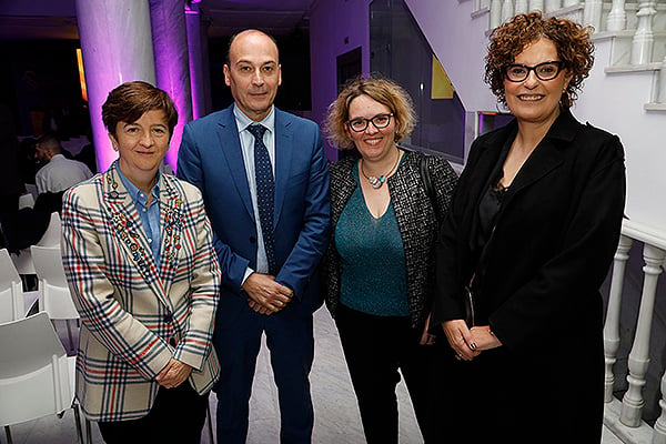 Mercedes Navío, Miguel Ángel Rodríguez Roiloa, Almudena Quintana, y Elena Fernández.