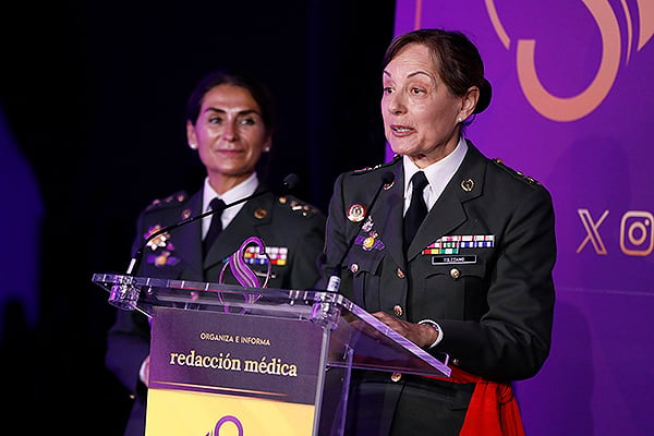 Rosa María García ha sido la primera mujer en liderar el Centro de Instrucción de Medicina Aeroespacial del Ejército del Aire.