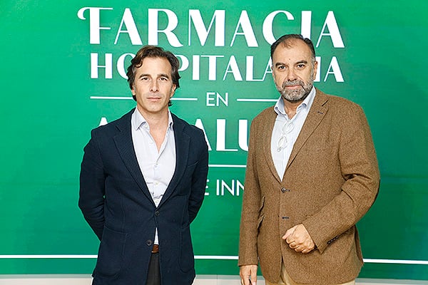 De Boehringer Ingelheim: Salvador García, KAM manager; y José Prieto, Relaciones Institucionales.