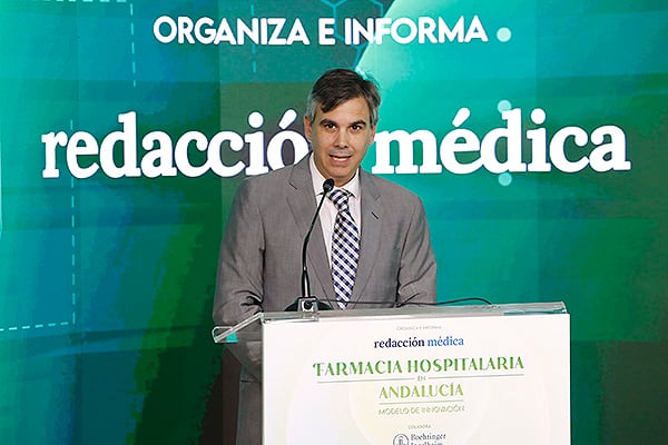 Carlos García Collado, subdirector General de Farmacia y Prestaciones del Servicio Andaluz de Salud.