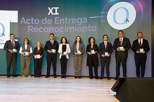 Premiados con el reconicimiento QH+1. 