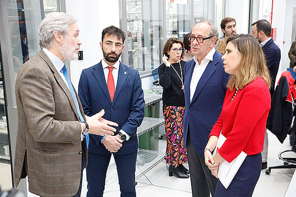 Agustín Canales, Roberto Ronda, Ignacio Vega y Pilar Jimeno.