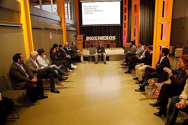 Reunión de la Comisión de Ingeniería Médica y Sanitaria del COIIM.