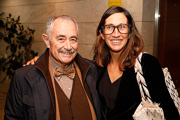 Domingo García, antiguo jefe de Dermatología del Hospital de Toledo; y Cristina Pérez, jefa de Servicio de Dermatología del Hospital de Toledo.