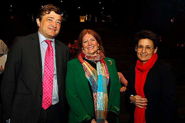 Jaime López, coordinador de Prestaciones de SegurCaixa Adeslas; Maria José Cortés, coordinadora de Prestaciones de SegurCaixa Adeslas; y Elena Vidal, directora de Área de Servicios y Calidad Asistencial de SegurCaixa Adeslas.