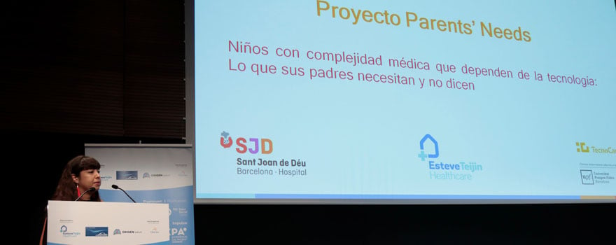 Paulina Cerda ha presentado el Proyecto Parents' Needs en el XPatient Barcelona Congress