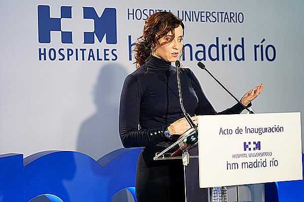 Isabel Díaz Ayuso, presidenta de la Comunidad de Madrid.