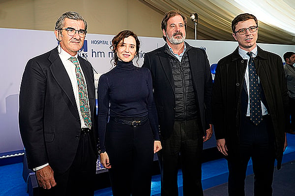 Juan Abarca, Isabel Díaz Ayuso, Carlos Rus y Luis Mendicuti.