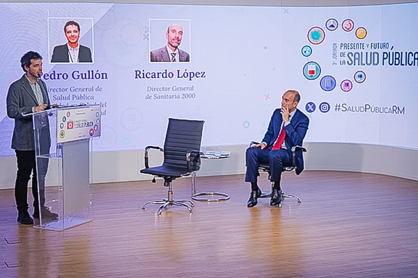 Aspecto de la sala durante la inaguración de la 3º Jornada Presente y Futuro de a Salud Pública.