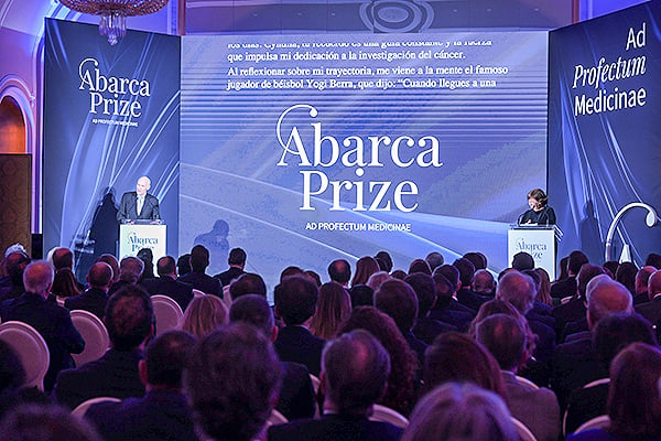 Un instante durante la IV Edición de “Abarca Prize”.