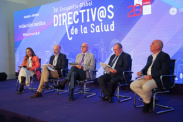 Aspecto de la sala durante el XVI Encuentro Global de Directivos de la Salud.