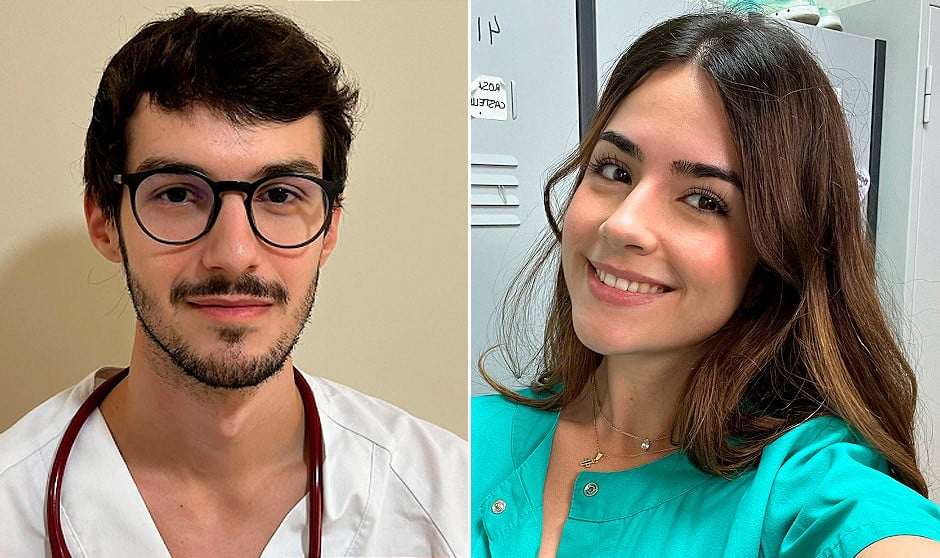  Carlos Leal, estudiante de tercero de medicina; y Alejandra Menezo, estudiante de quinto año. los estudiantes de Medicina comienzan a enfrentarse a los exámenes finales del primer cuatrimestre para proseguir con la andadura que les llevará a obtener el t