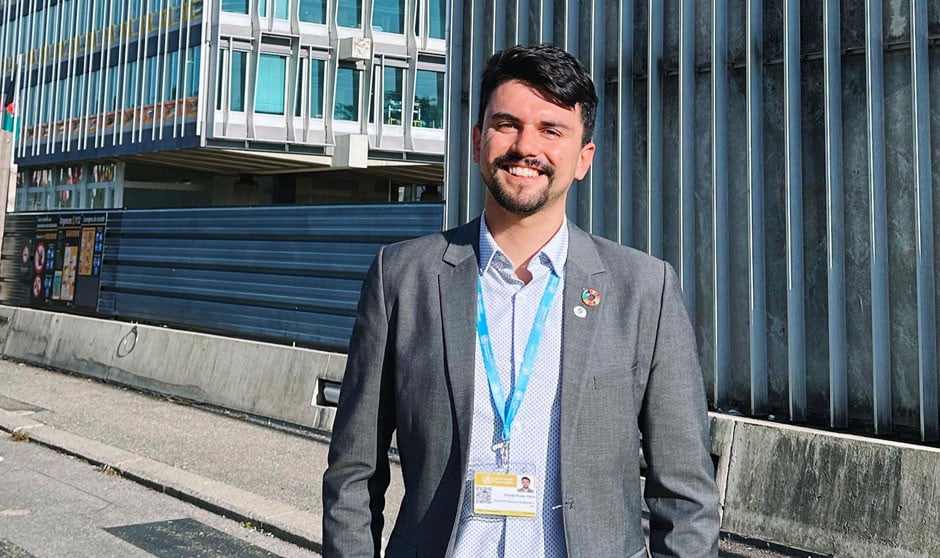 Pablo Estrella, el nuevo presidente de la Sección de Médicos Jóvenes de la Asociación Médica Mundial, analiza las líneas prioritarias de su mandato